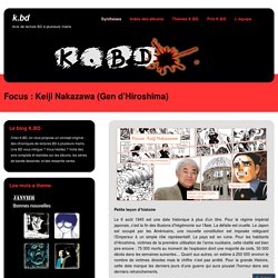Focus : Keiji Nakazawa (Gen d’Hiroshima)