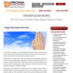 Foggy Glass Repair Services