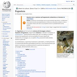 fognatura, acque nere e acque bianche(wikipedia)