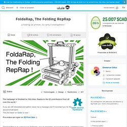 FoldaRap, The Folding RepRap