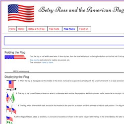 Flag Rules and Regulations