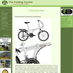 The Folding Cyclist - Folding Bike News Page 2