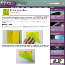 Folding fractions