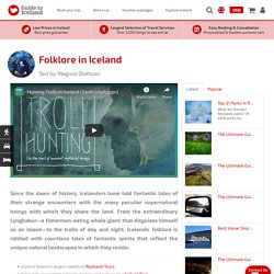 Folklore in Iceland