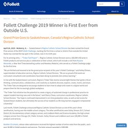 Follett Challenge 2019 Winner is First Ever from Outside U.S.
