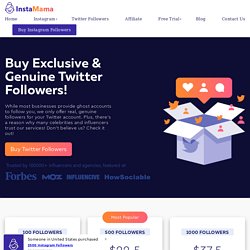 Buy Twitter Followers (Real & Active)