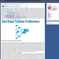 Buy Twitter Followers UK And Then Social Media Services - Just another Journalhome blog- JournalHome.com