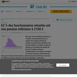 2019-07-18-retraites fonctionnaires -inégalités F/H