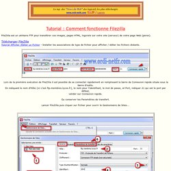 Tutorial : le mode d'emploi de Comment fonctionne FileZilla Transfert FTP