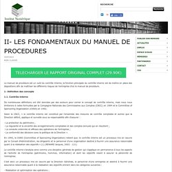 QQOQC - Les fondamentaux du manuel des procédures