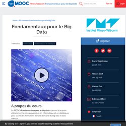 Fondamentaux pour le Big Data