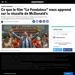 Ce que le film "Le Fondateur" nous apprend sur la réussite de McDonald's