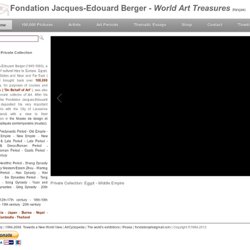 Fondation J.-E Berger-World Art Treasures