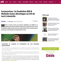 COVID-19 : la fondation Bill & Melinda Gates développe un kit de détection