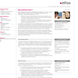 Ethos - Fondation suisse pour un développement durable