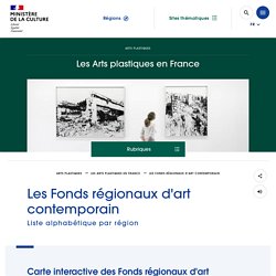 Les Fonds régionaux d'art contemporain