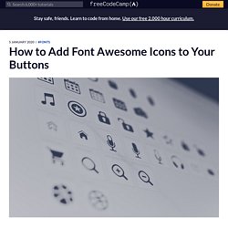 How to Add Font Awesome Icons to Your Buttons