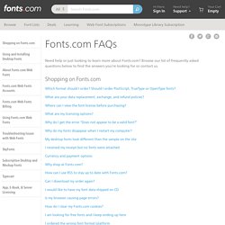 Font Installation
