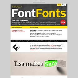 FontFont Release 59