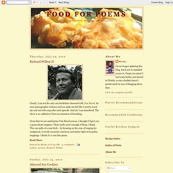 Food for Poems
