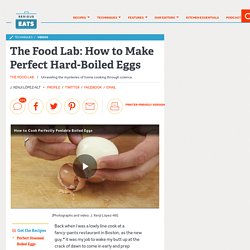The Food Lab: The Hard Truth About Boiled Eggs