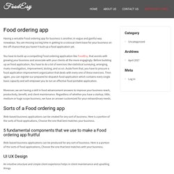 Food ordering app - FoodEsy