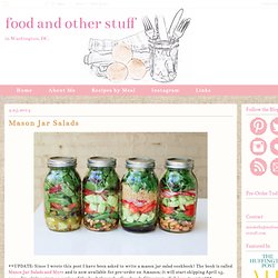 food and other stuff: Mason Jar Salads