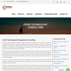 Food Technology Consulting