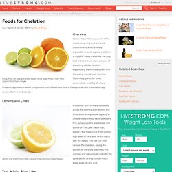 Foods For Chelation