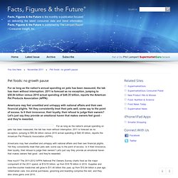 Facts, Figures and The Future