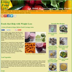 Foods that Helps with Weight Loss