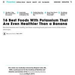 16 Foods That Are High in Potassium - Benefits of Potassium
