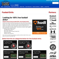 Football Drills - Offensive & Defensive 100% Free