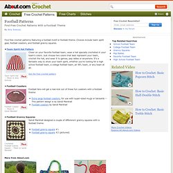 Free Crochet Patterns With a Football Theme