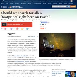 A new idea in search for alien 'footprints' - Technology & science - Space - Space.com