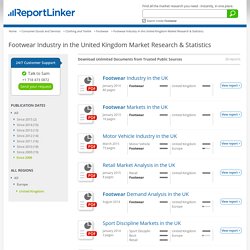 Footwear Industry in the United Kingdom Market Research & Statistics