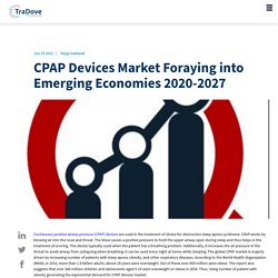 CPAP Devices Market Foraying into Emerging Economies 2020-2027