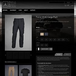 Force 10 AC Cargo Pant