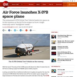 Air Force launches X-37B space plane