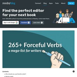 265+ Forceful Verbs to Turn You Into a Literary Tyrannosaurus