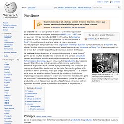 Fordisme Wikipedia