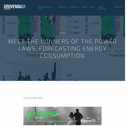 Meet the winners of the Power Laws: Forecasting Energy Consumption - DrivenData Labs