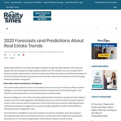 What is the future of the real estate market predictions in 2020?