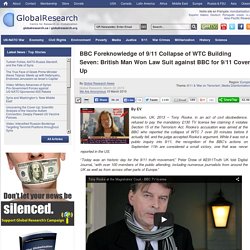 BBC Foreknowledge of 9/11 Collapse of WTC Building Seven: British Man Won Law Suit against BBC for 9/11 Cover Up
