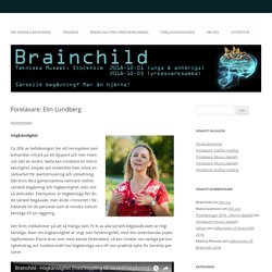 Föreläsare: Elin Lundberg - Brainchild Särbegåvning