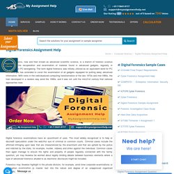 Computer Forensics Assignment Help by IT Experts