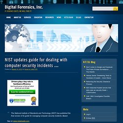 NIST updates guide for dealing with computer security incidents …