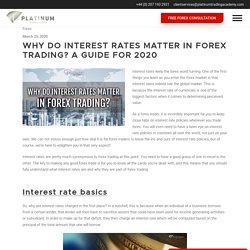 Interest Rates & Forex: How Currency Interest Rates work in Forex