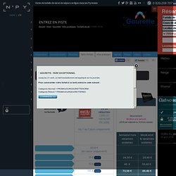 Station de ski Pyr n es, vente forfait et abonnement ski N'PY en ligne - M t o, enneigement, webcam > Accueil > Les Stations n'py > Gourette > Forfaits > Je skie... en court s jour > Tous tarifs