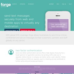 SMS messaging